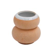 Vela perfumada Sand em parafina com base em ceramica D8,8xA9 - L Hermitage