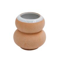 Vela perfumada Sand em parafina com base em ceramica D8,8xA9
