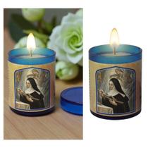 Vela Perfumada Santa Rita de Cássia com Oração Vela Perfumada Santa Rita de Cássia com Oração