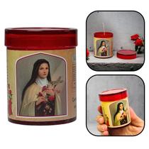 Vela Perfumada Santa Terezinha do Menino Jesus com Oração Vela Perfumada Santa Terezinha do Menino Jesus com Oração
