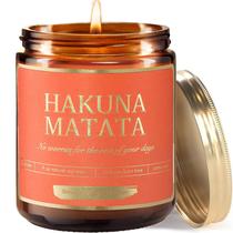 Vela perfumada trouxe uma coisinha para você Hakuna Matata