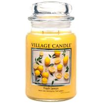 Vela perfumada Village Candle Fresh Limão Amarelo 630ml Vela perfumada Village Candle Fresh Limão Amarelo 630ml