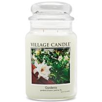 Vela perfumada Village Candle Gardenia, frasco de boticário de 625 ml