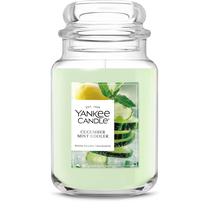 Vela perfumada Yankee Candle Cucumber Mint Cooler 650 ml Vela perfumada Yankee Candle Cucumber Mint Cooler 650 ml