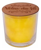 Vela Personalizada Perfumada Artesanal Em Vidro Citronela Vela Personalizada Perfumada Artesanal Em Vidro Citronela