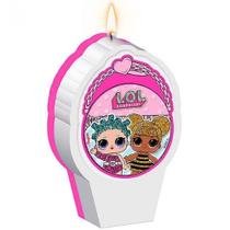 Vela Plana Boneca Lol Surprise - Regina