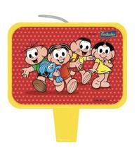 Vela Plana Festa Turma da Mônica 7x8cm 1 Unidade Festcolor Licenciado Inspire Sua Festa Loja