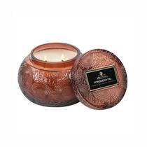 Vela pote vidro chawan 50h forbidden fig voluspa