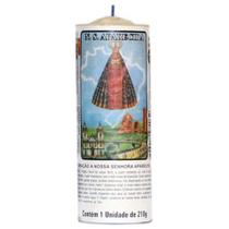 Vela Prata Votiva Nossa Senhora Aparecida 210G N12 Embalagem 1 Un