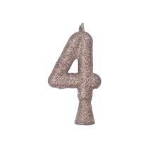 Vela Puro Glitter Prata N4 Festcolor