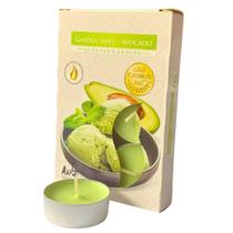 Vela Rechaud 6un - Garden Mint Avocado - MANDALA ESOTERICA