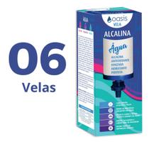 Vela Refil para Filtro de Barro Alcalina Ionizada com Magnésio - Oasis - Cx. 06 Unid. Vela Refil para Filtro de Barro Alcalina Ionizada com Magnésio - Oasis - Cx. 06 Unid.