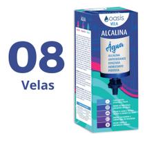 Vela Refil para Filtro de Barro Alcalina Ionizada com Magnésio - Oasis - Cx. 08 Unid.