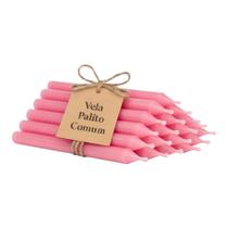 Vela Rosa Palito Comum 1 kg Amor, Harmonia e Uso Espiritual Vela Rosa Palito Comum 1 kg Amor, Harmonia e Uso Espiritual