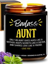 Vela Rosa Vila Badass Aunt Cera de Soja Lavanda Sálvia 255ml Vela Rosa Vila Badass Aunt Cera de Soja Lavanda Sálvia 255ml