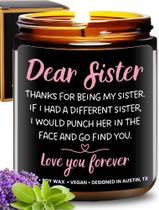 Vela Rosa Vila Funny Dear Sister 250 ml de cera de soja perfumada Vela Rosa Vila Funny Dear Sister 250 ml de cera de soja perfumada