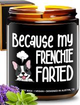 Vela Rosa Vila Funny Frenchie Perfumada Wood Wick 255ml