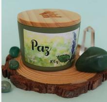 Vela Sândalo e Patchouli - Paz - 100g Vela Sândalo e Patchouli - Paz - 100g