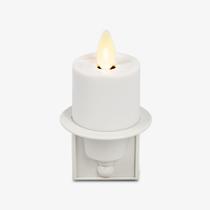 Vela sem chama Nightlight Luminara branca com sensor de movimento