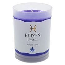 Vela Signo Peixes Perfumada Peixes Lavanda 90g Vela Signo Peixes Perfumada Peixes Lavanda 90g