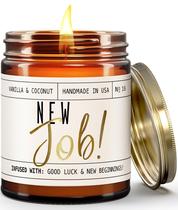 Vela Soy and Sass New Job com baunilha e coco 250ml Vela Soy and Sass New Job com baunilha e coco 250ml