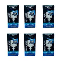 Vela Tripla Ação Carvão Ativado E Prata Coloidal Kit 6 Und Vela Tripla Ação Carvão Ativado E Prata Coloidal Kit 6 Und