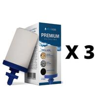 Vela Tripla Ação Oasis para Filtro de Barro 03 unidades Vela Tripla Ação Oasis para Filtro de Barro 03 unidades
