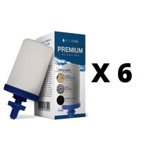 Vela Tripla Ação Oasis para Filtro de Barro 06 unidades Vela Tripla Ação Oasis para Filtro de Barro 06 unidades