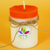 Vela Vegana Perfumada Jasmim Elevar o Humor