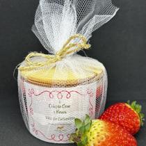 Vela Véu de Catherine 105g - Morango e Vanilla Suggar
