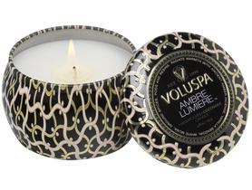 Vela Voluspa Ambre Lumiere Mini Tin 118mL 25h Vela Voluspa Ambre Lumiere Mini Tin 118mL 25h