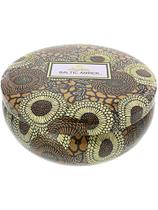 Vela Voluspa Baltic Amber 3 Wick 355ml de cera de coco