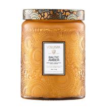 Vela Voluspa Baltic Amber 532ml de cera de coco 100h Burn USA