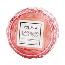 Vela Voluspa Macaron Blackberry Rose Oud - 15 Horas de Queima