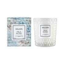 Vela Voluspa Milk Rose 190 ml 40h Burn Time Cera de Coco Vela Voluspa Milk Rose 190 ml 40h Burn Time Cera de Coco