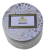 Vela Voluspa Mokara 100mL de cera de coco 25h de tempo de queima