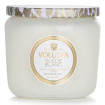 Vela Voluspa Suede Blanc 35h Burn Time Cera de Coco