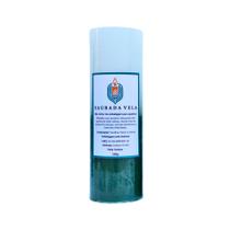Vela votiva 7 dias 260g (branca e verde) Vela votiva 7 dias 260g (branca e verde)