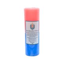 Vela votiva 7 dias 260g (rosa e azul) Vela votiva 7 dias 260g (rosa e azul)