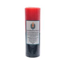 Vela votiva 7 dias 260g (vermelha e preta)