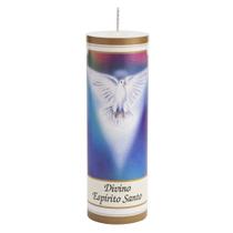 Vela Votiva (7 dias) Divino Espírito Santo 260g Parafina Pura - 08 unidades