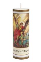 Vela Votiva (7 dias) São Miguel Arcanjo 260g Parafina Pura - 8 unidades - Velas Master