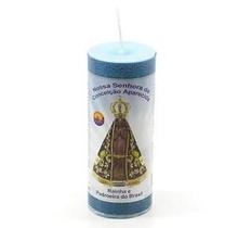 Vela votiva azul Vela votiva azul
