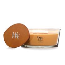 Vela WoodWick Golden Bourbon Perfumada Elipse 470mL