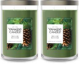 Vela Yankee Candle Balsam & Cedar Kit com 2 unidades 566g