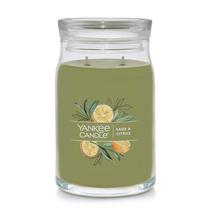 Vela Yankee Candle Salvia & Cítricos 566g Tiempo de Quema 60h