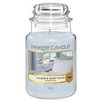 Vela Yankee Candle "Un Lugar Tranquilo y Calmado" Frasco 11x11x17 cm