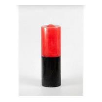 Velas 7 Dias Preta E Vermelha Vela Sete Dias 250g 03 Unid