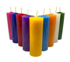 Velas 7 dias várias cores - 250g - 14cm