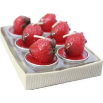 Velas Aroma Morango - A7-23r Velas Aroma Morango - A7-23r
